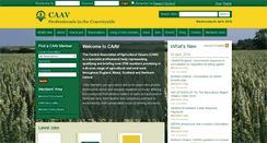 Desktop Screenshot of caav.org.uk