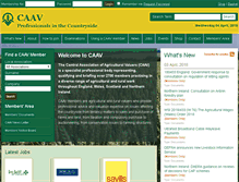 Tablet Screenshot of caav.org.uk